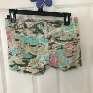 Colorful camp shorts